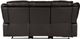 Homelegance® Jarita Brown Reclining Sofa-1