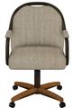Chromcraft™ Customizable Seneca Swivel Dining Arm Chair-3