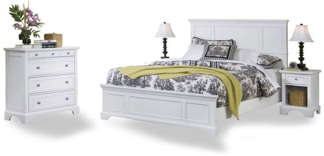 Homestyles® Naples 3-Piece Off-White Queen Bedroom Set-0