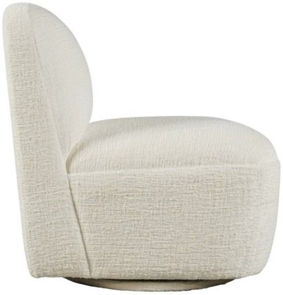 Jofran Inc. Josie Snow Swivel Accent Chair -3