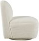 Jofran Inc. Josie Snow Swivel Accent Chair -3