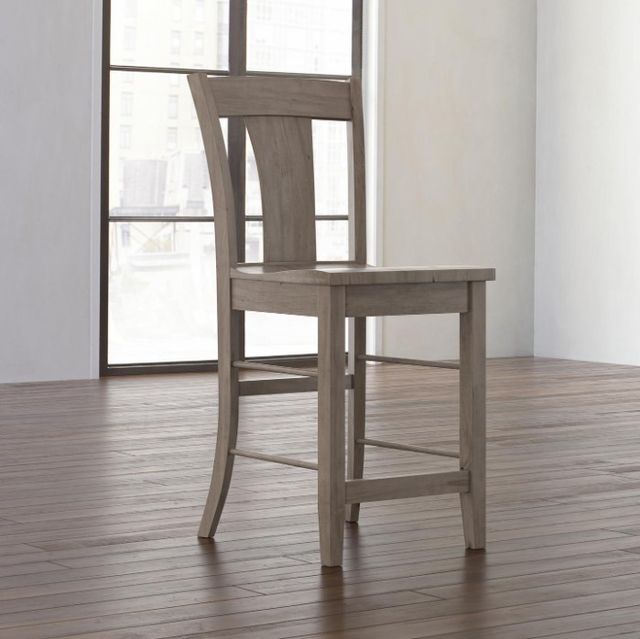 Bassett® Furniture Customizable Bench Made Barnes Counter Stool-2