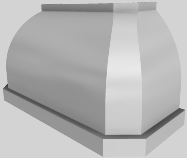 Vent-A-Hood® Designer Series 54" Stainless Steel Wall Mounted Range Hood-1