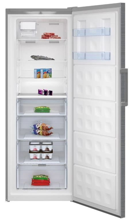 Beko 28" 13.8 Cu. Ft. Stainless Steel Upright Freezer-2