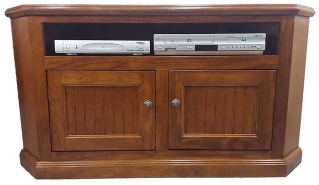 American Heartland Manufacturing Poplar 50" Corner TV Stand-1