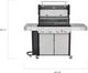 Weber® Genesis 4-Burner Stainless Steel Freestanding Natural Gas Grill-1