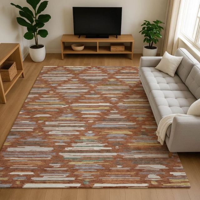 Dalyn™ Rug Company Kenner KN2 Paprika 5'x8' Area Rug-1
