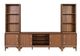 Furniture of America® Hepburne Walnut Entertainment Center-2