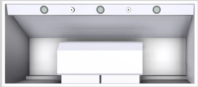 Vent-A-Hood® 48" Under Cabinet Range Hood-White-2