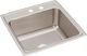 Elkay Lustertone® Classic Lustrous Satin 22" x 22" x 10-1/8" MR2-Hole Single Bowl Drop-In Sink-0
