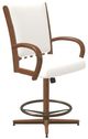 Chromcraft Customizable Baylor Counter Height Swivel Tilt Dining Stool-4