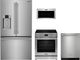 Frigidaire Professional® 4 Piece Stainless Steel Kitchen Package -0
