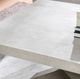 Classic Home Durant Antique White Coffee Table with Distressed Gray Base-4