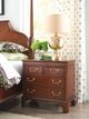 American Drew® Addison Andover Cherry/Walnut 4-Drawer Nightstand-1