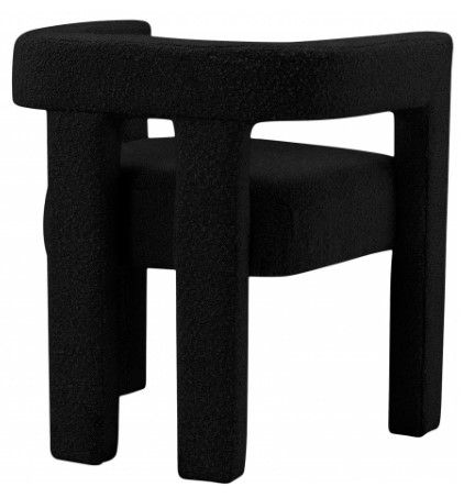 Meridian Furniture Athena Black Accent Dining Arm Chair-1