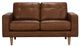 Porter International Designs Glisan Russet Loveseat-1