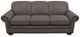 La-Z-Boy® Mackenzie Greystone Leather Queen Sleeper Sofa-1