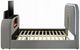 ACME Furniture Shelyn Gray Eastern King Bed with Led, TV Stand, Fireplace and Bluetooth-3