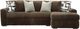 Signature Design by Ashley® Midnight-Madness 2-Piece Chocolate Right Arm Facing Sectional and Chaise-1