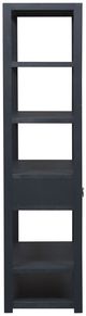 Liberty Furniture East End Wirebrushed Denim Accent Bookcase-3