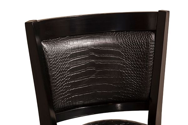 HH2 Home Brannon Black Swivel Bar Stool-1