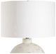 Uttermost® Karena Dark Gray/Ivory Table Lamp-3