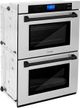 ZLINE Autograph Edition 30" Stainless Steel Double Electric Wall Oven-3