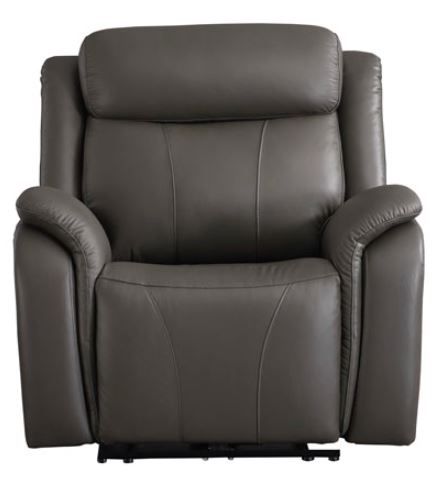 Signature Design by Ashley® Chasewood Dark Gray Power Recliner-1