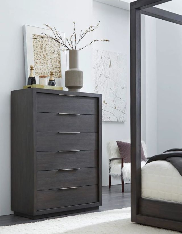 Modus Furniture Oxford Basalt Gray Chest-1