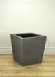 Le Present Low Tapered Anthracite 18" Planter-4