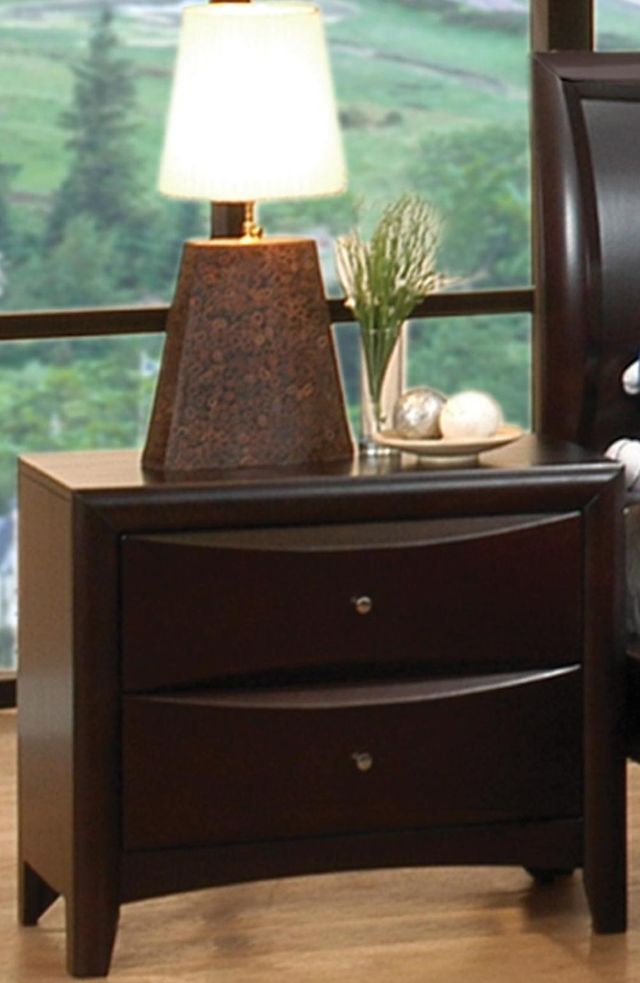Coaster® Phoenix 5-Piece Deep Cappuccino Queen Bookcase Bedroom Set-2