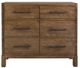 International Furniture Direct Merida Barrel Brown Dresser-0