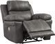 Signature Design by Ashley® Erlangen Midnight Power Recliner with Adjustable Headrest-0