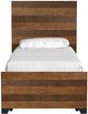 Westwood Design Urban Rustic Brushed Wheat Youth Twin Panel Storage Bed-2