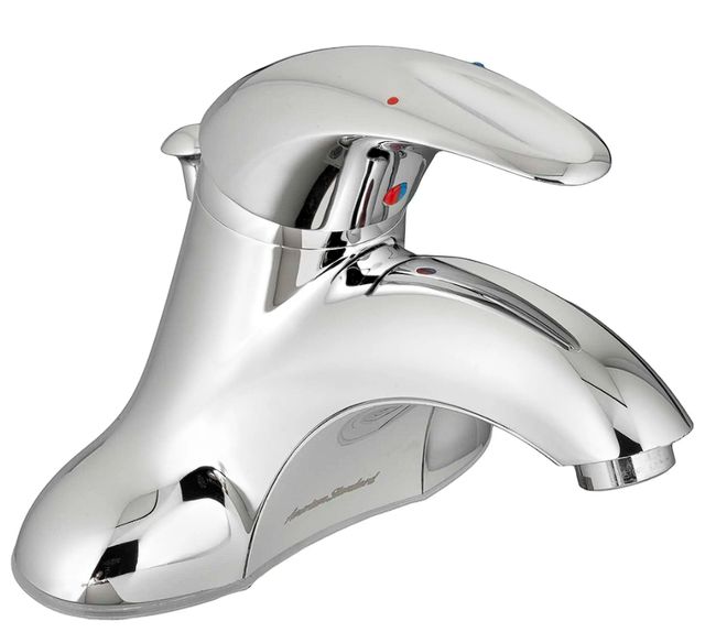 American Standard Reliant 3® Polished Chrome Centerset Single-Handle Bathroom Faucet with Lever Handle-0