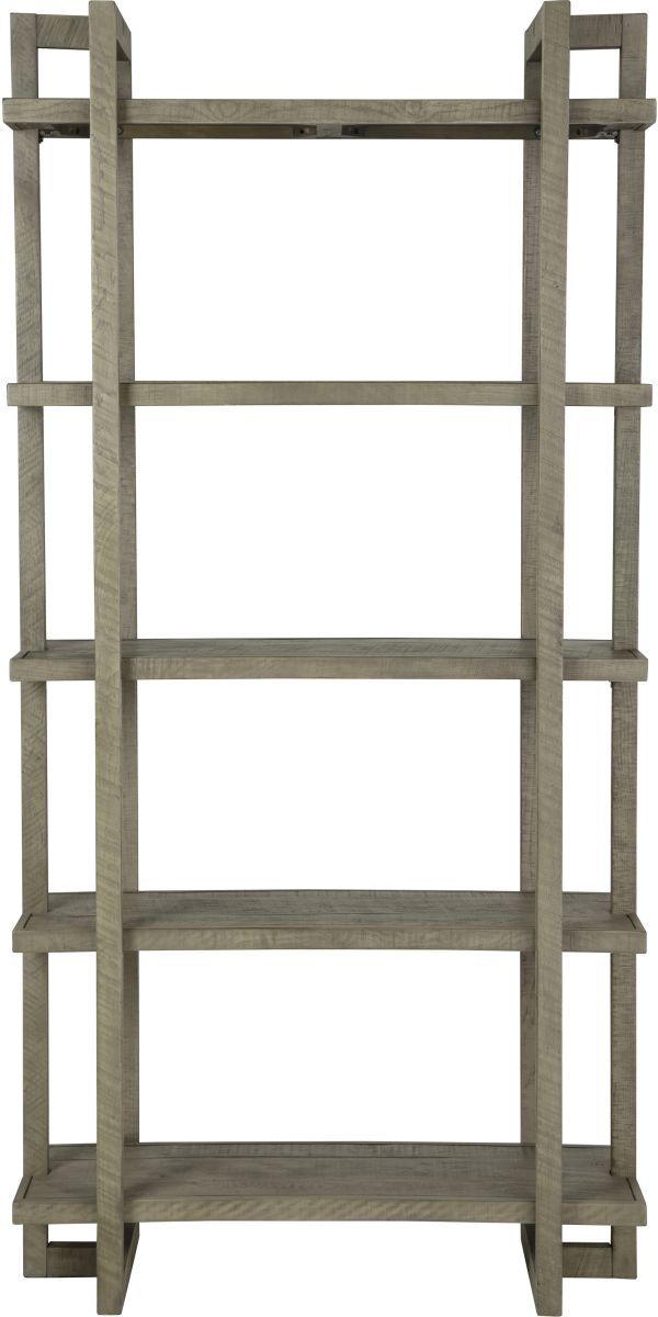 Signature Design by Ashley® Bergton Distressed Gray Bookcase-2