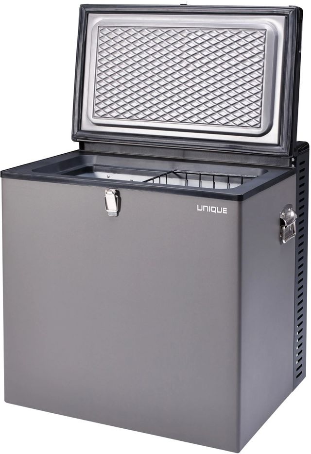 Unique Appliances 26" 2.2 cu. ft. Gray Propane Chest Freezer-1