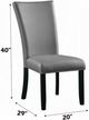 ACME Furniture Caralin 2-Piece Black/Gray Dining Side Chair Set-2