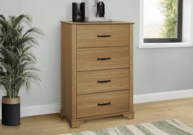 Monarch Specialties Inc. Medium Oak Chest-1