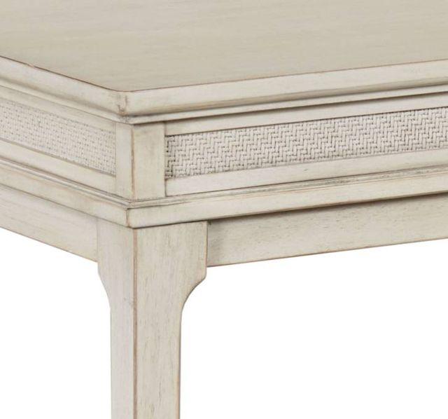 England Furniture Serra Classic White Sofa Table-1