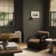 Four Hands Burke Cocoa Shearling Accent Chair-1