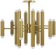 Four Hands Vesta Burnished Brass Chandelier-0