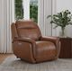 Flexsteel® Swift Hazelnut Power Recliner with Power Headrest and Lumbar-3