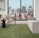 Nourison Home™ Central Park West Green 5'x7' Area Rug-1