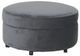 England Furniture Tweetie Pewter Round Storage Ottoman-0