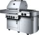 Kalamazoo™ Hybrid Fire K500HS 2-Burner Stainless Steel Freestanding Natural Gas Grill With Side Burner-2