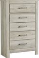 Signature Design by Ashley® Bellaby 6-Piece Whitewash King Platform Storage Bed Set-4
