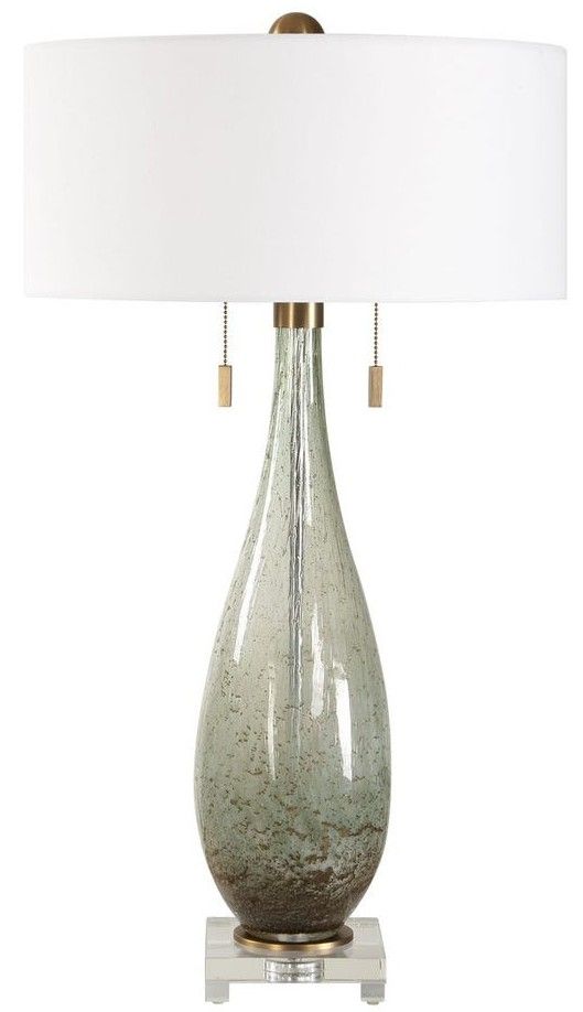 Uttermost® Cardoni Green Table Lamp-3