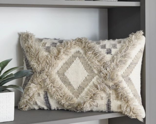 Signature Design by Ashley® Liviah 4-Piece Cream/Gray/Tan Pillows-1