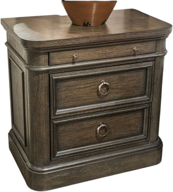 Signature Design by Ashley® Bannette Dark Brown Nightstand-0